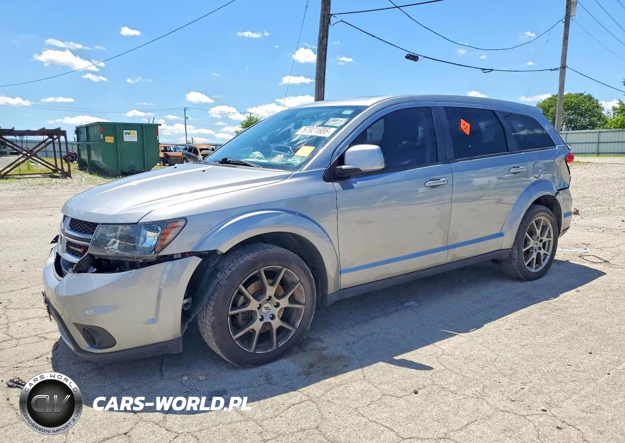 2018 Dodge Journey Gt VIN:3C4PDDEG2JT389227 - 1