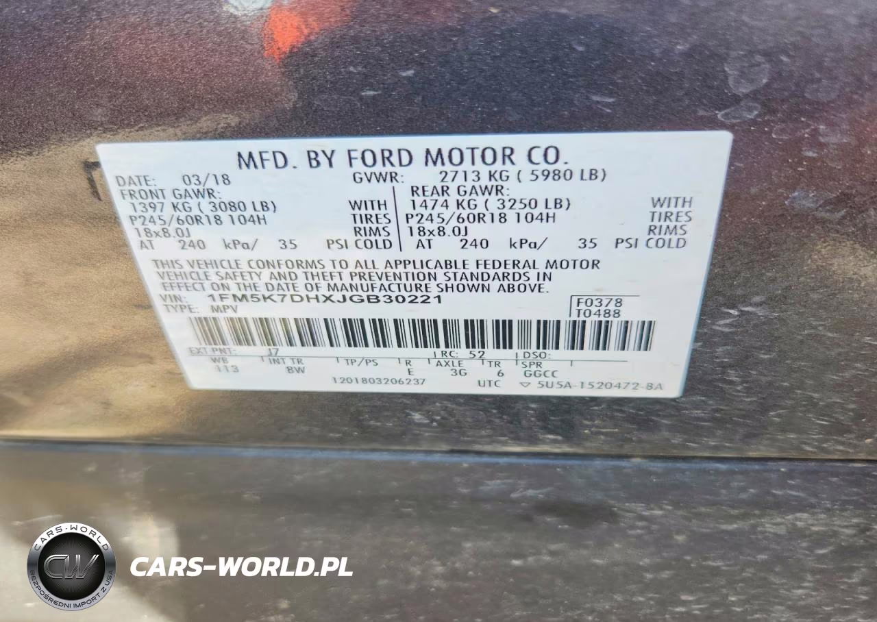 2018 Ford Explorer Xlt VIN:1FM5K7DHXJGB30221 - 13
