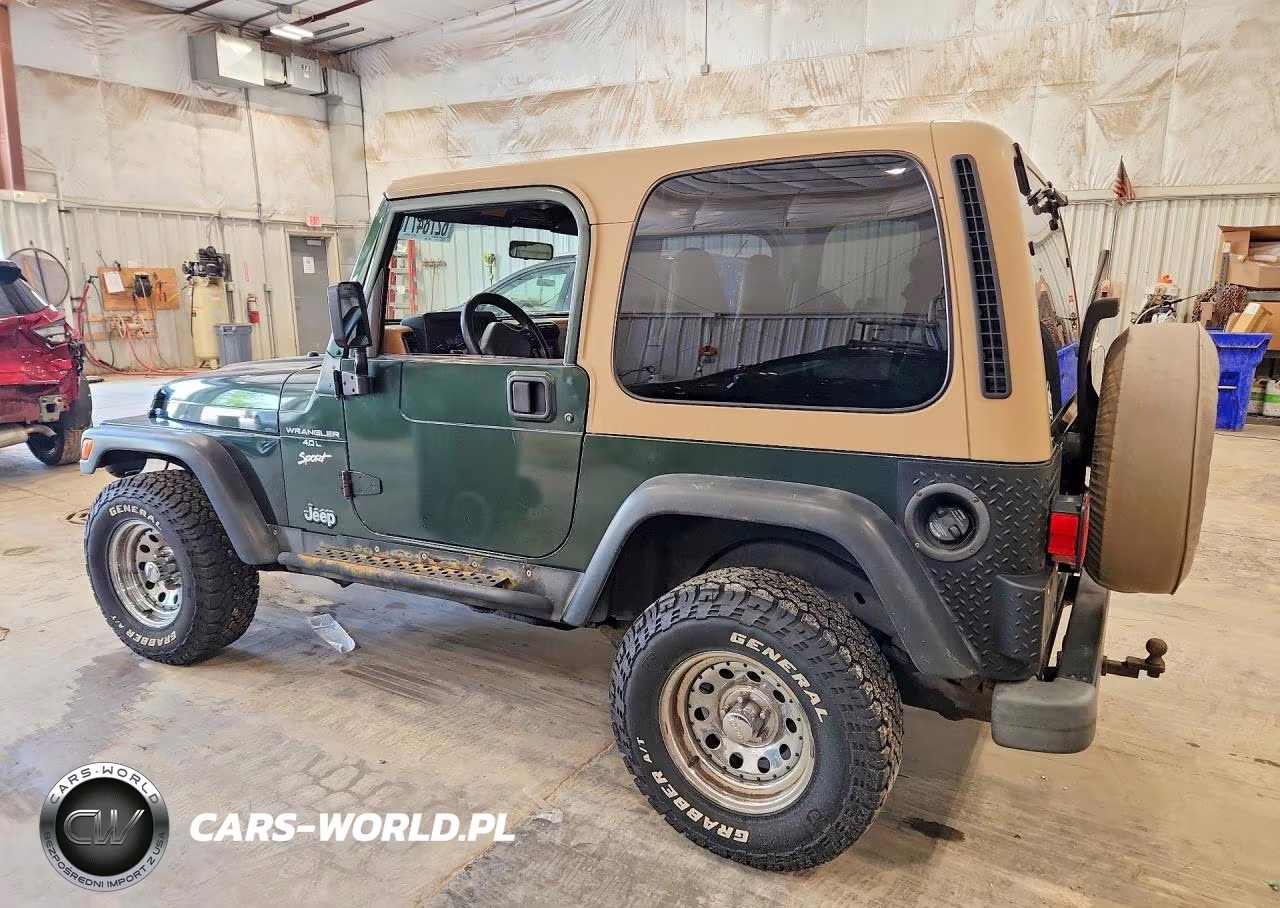 1998 Jeep Wrangler - Tj Sport VIN:1J4FY19S7WP742872 - 2