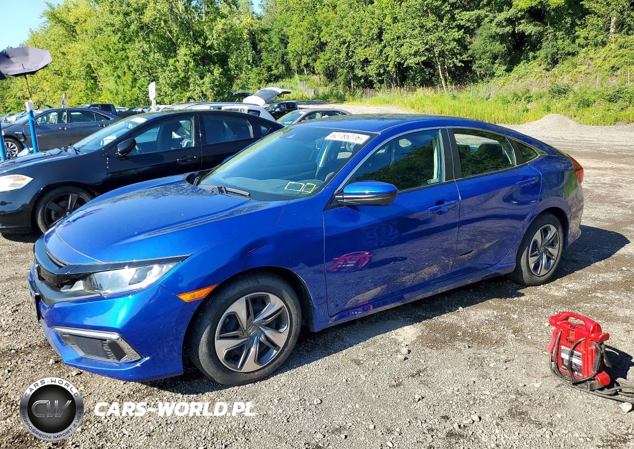 2020 Honda Civic Lx VIN:2HGFC2F69LH573098 - 1