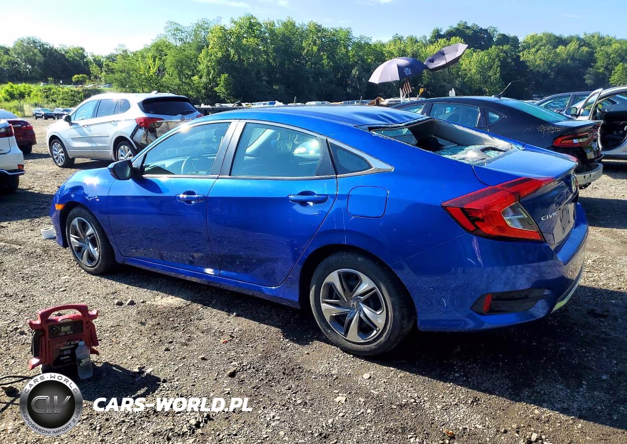 2020 Honda Civic Lx VIN:2HGFC2F69LH573098 - 2