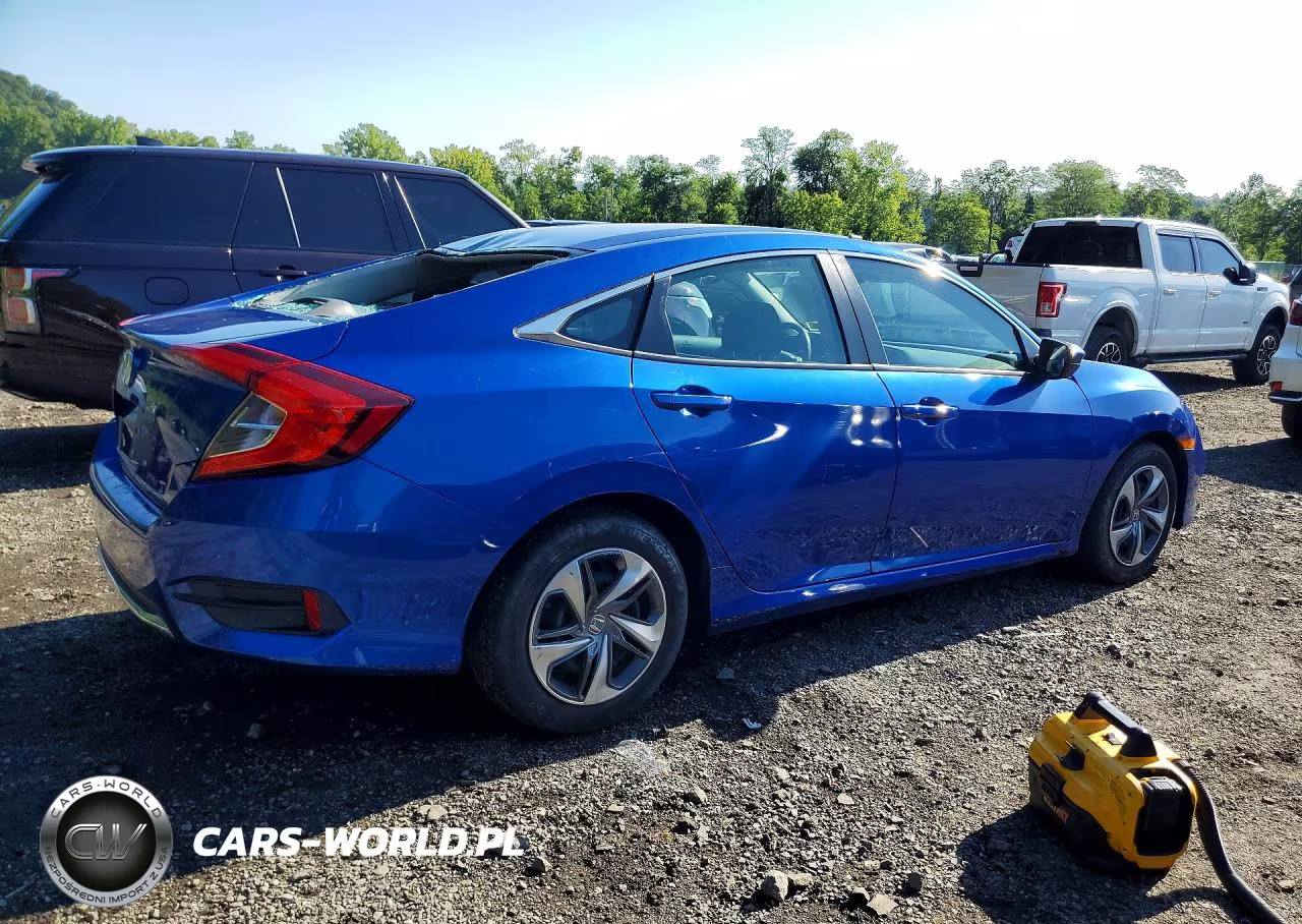 2020 Honda Civic Lx VIN:2HGFC2F69LH573098 - 3