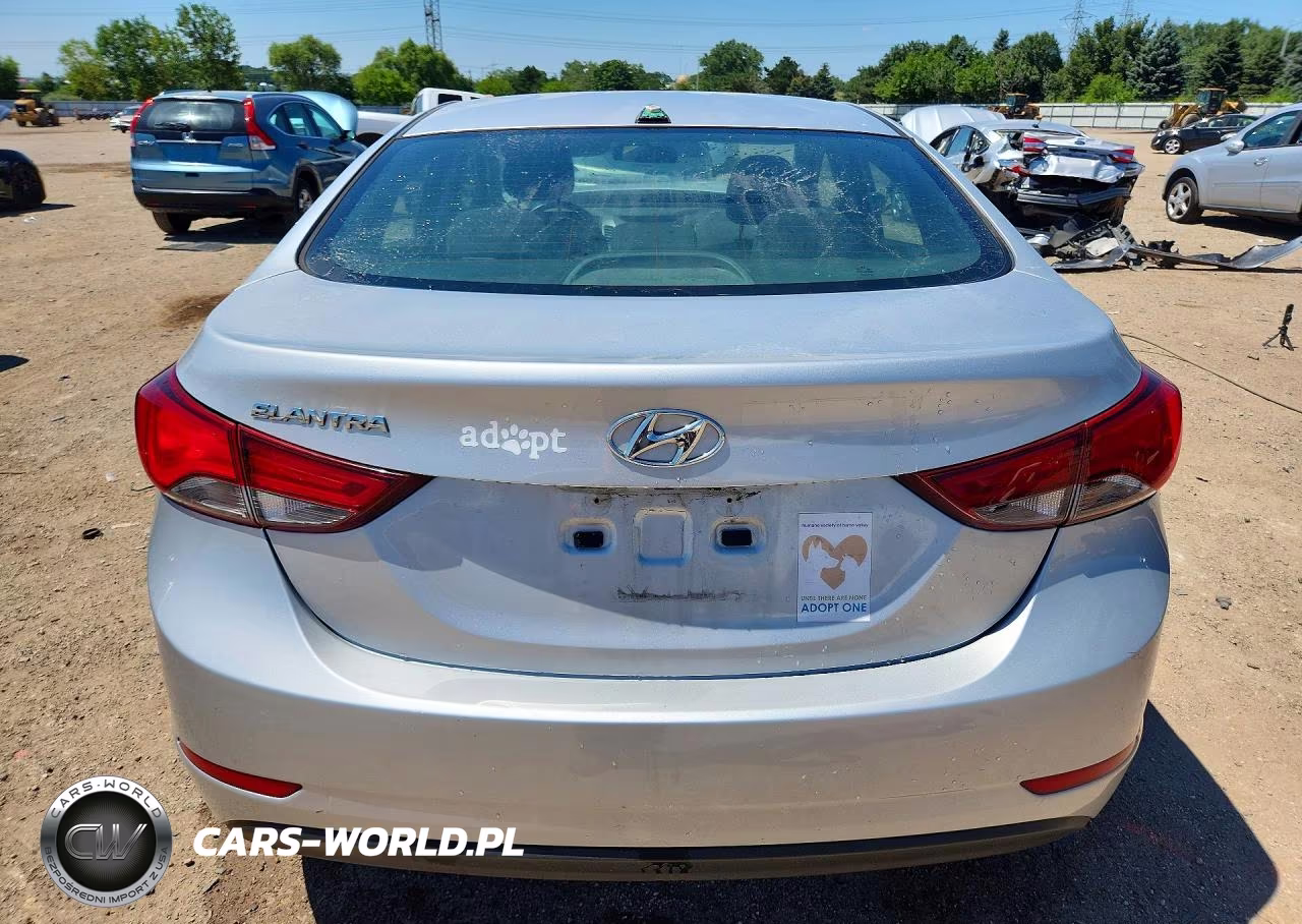 2016 Hyundai Elantra Value Edition VIN:5NPDH4AE7GH750620 - 6