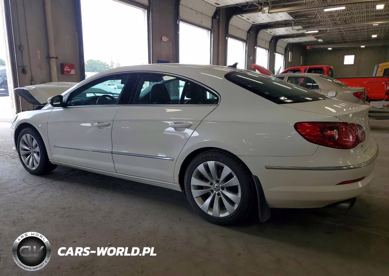 2012 Volkswagen Cc Sport VIN:WVWMP7AN1CE538696 - 2