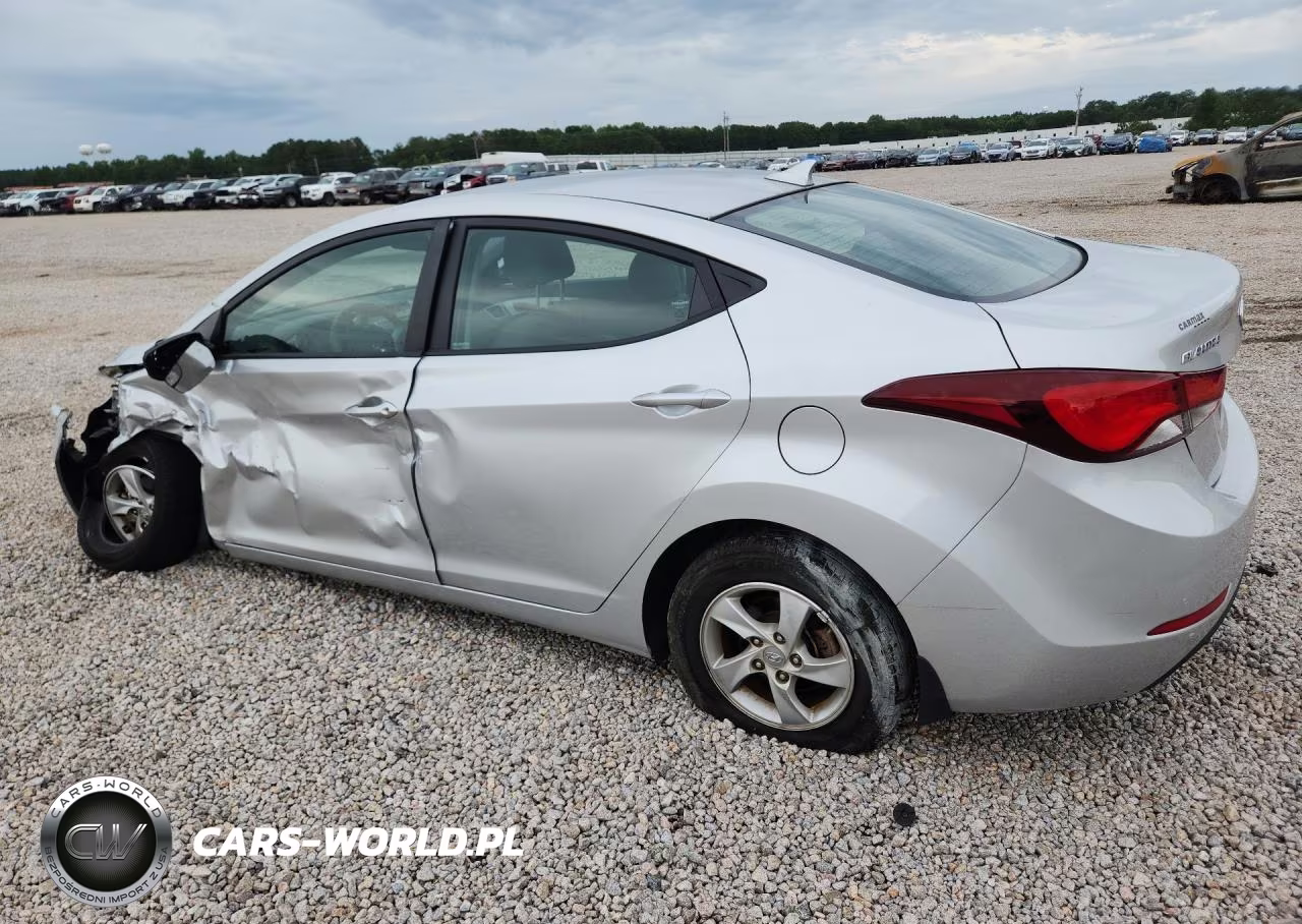 2015 Hyundai Elantra Se VIN:5NPDH4AE4FH646746 - 2