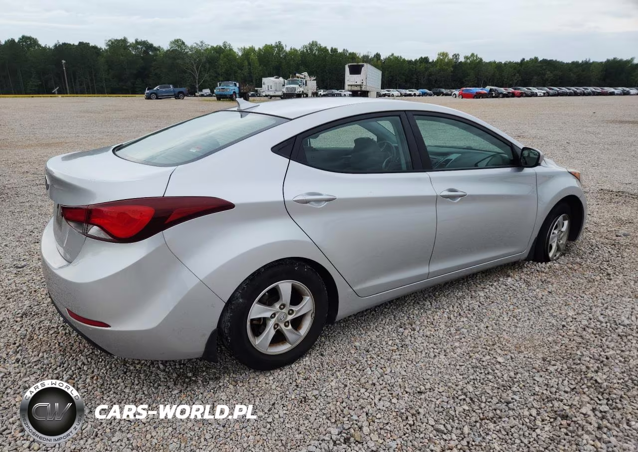 2015 Hyundai Elantra Se VIN:5NPDH4AE4FH646746 - 3