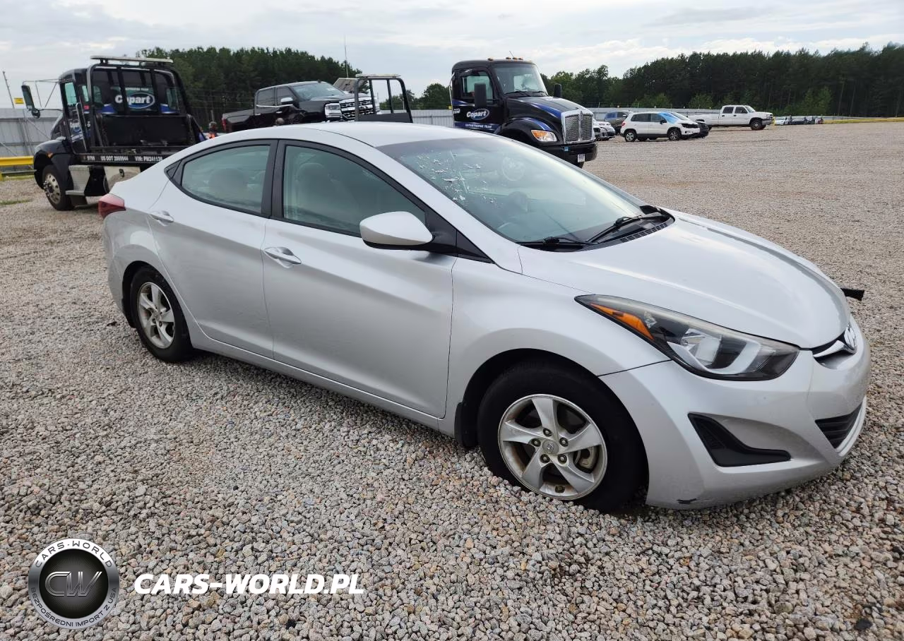 2015 Hyundai Elantra Se VIN:5NPDH4AE4FH646746 - 4