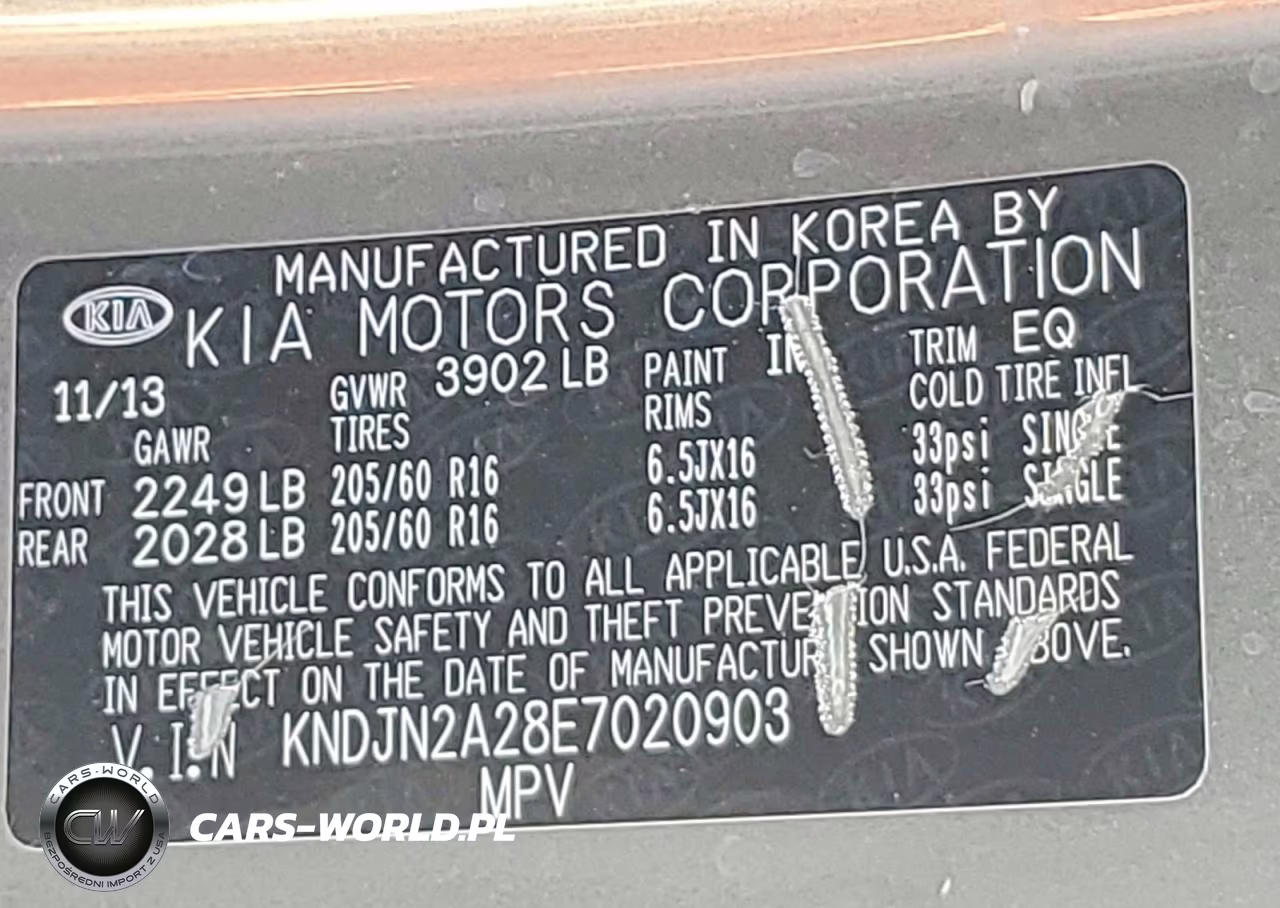 2014 Kia Soul Base VIN:KNDJN2A28E7020903 - 13