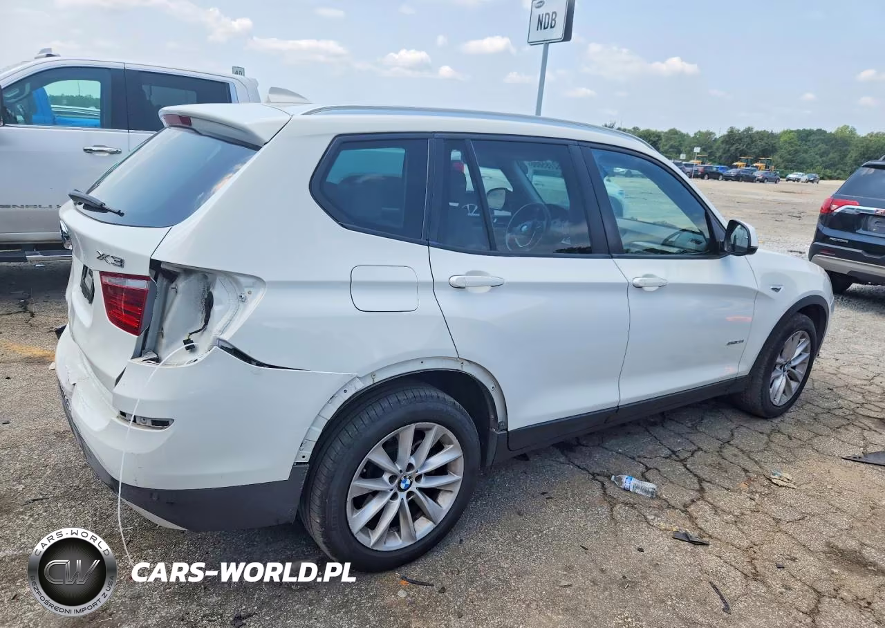 2017 BMW X3 Sdrive28I VIN:5UXWZ7C57H0V85766 - 3