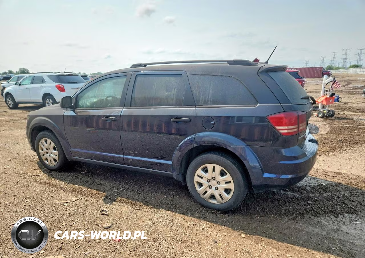 2017 Dodge Journey Se VIN:3C4PDCABXHT580585 - 2