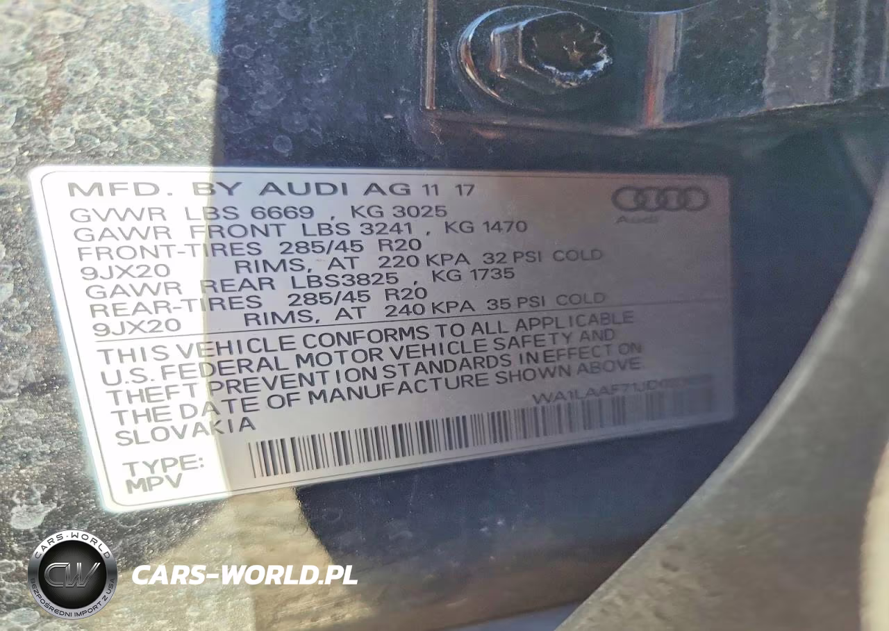 2018 Audi Q7 Premium Plus VIN:WA1LAAF71JD023019 - 14