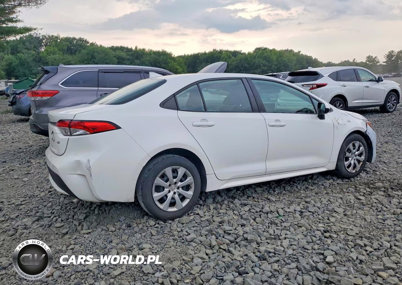 2020 Toyota Corolla Le VIN:5YFEPRAE3LP040664 - 3