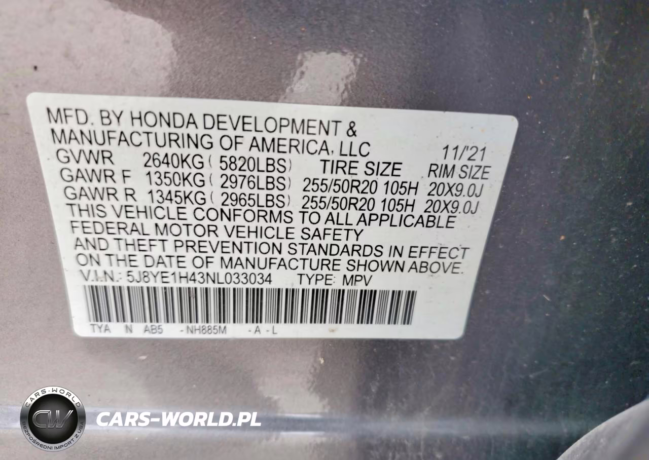 2022 Acura Mdx Technology VIN:5J8YE1H43NL033034 - 13