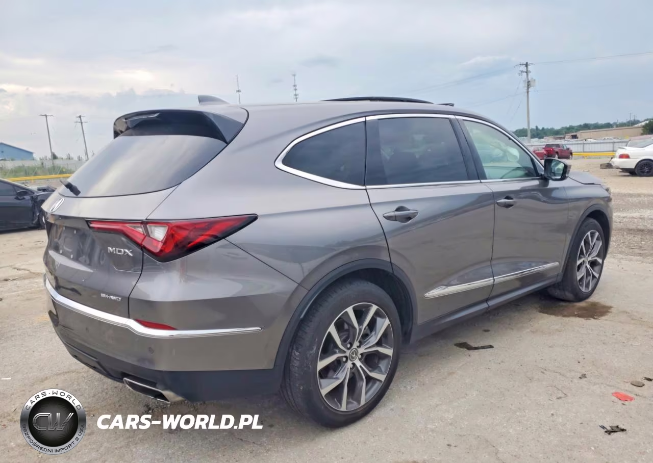 2022 Acura Mdx Technology VIN:5J8YE1H43NL033034 - 3