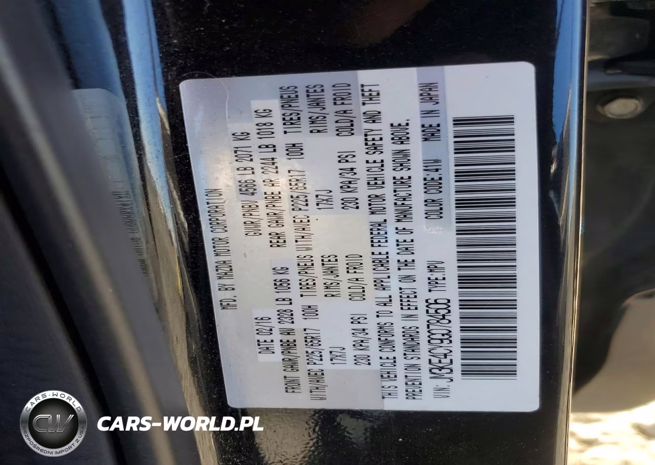 2016 Mazda Cx-5 Touring VIN:JM3KE4CY9G0784506 - 13