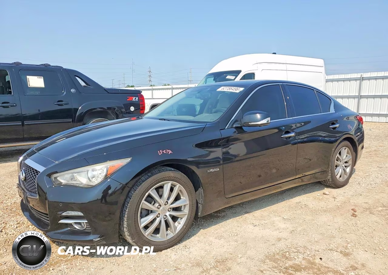 2014 Infiniti Q50 Hybrid Premium VIN:JN1AV7AR0EM701717 - 1