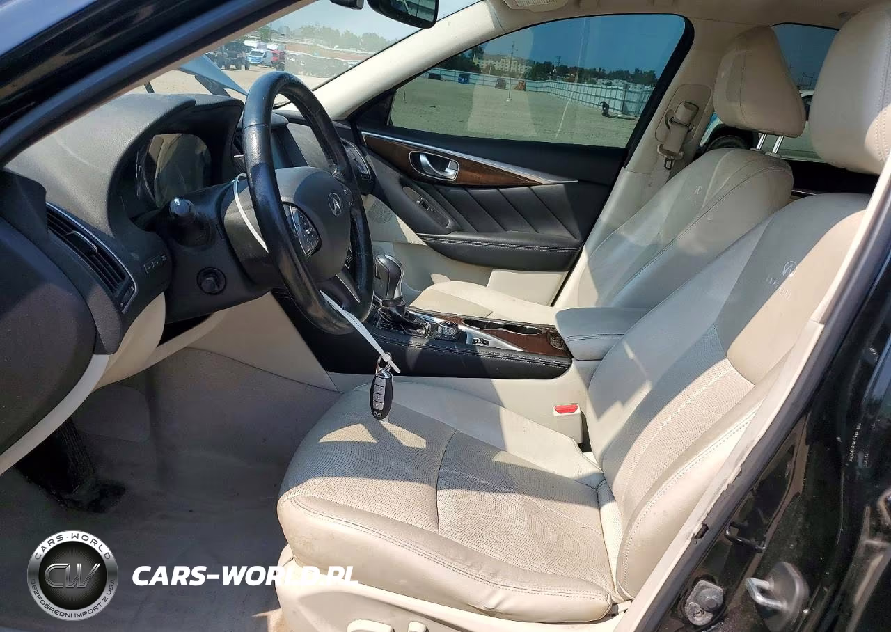 2014 Infiniti Q50 Hybrid Premium VIN:JN1AV7AR0EM701717 - 7