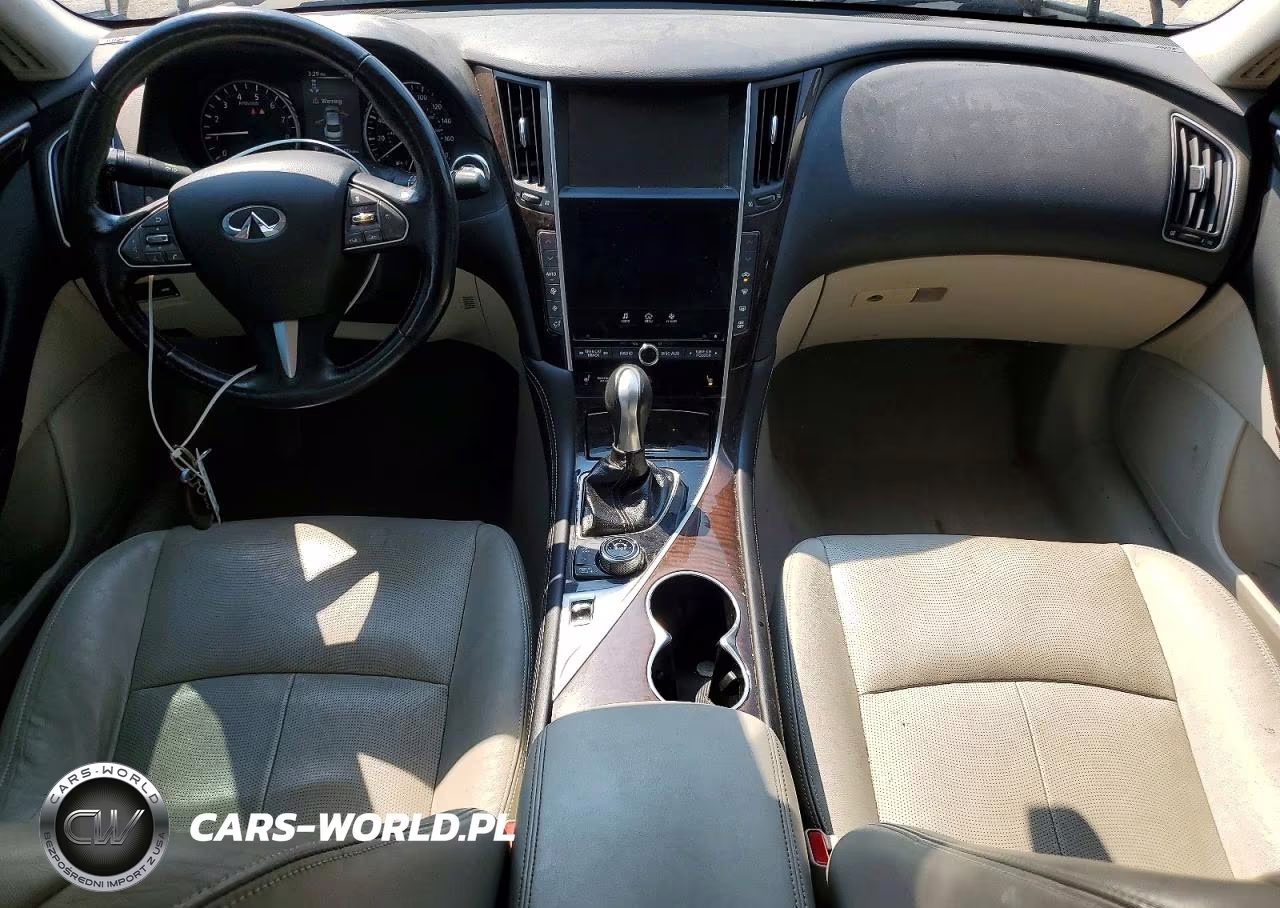 2014 Infiniti Q50 Hybrid Premium VIN:JN1AV7AR0EM701717 - 8