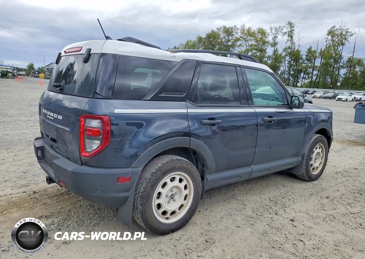 2023 Ford Bronco Sport Heritage VIN:3FMCR9G64PRD23491 - 3