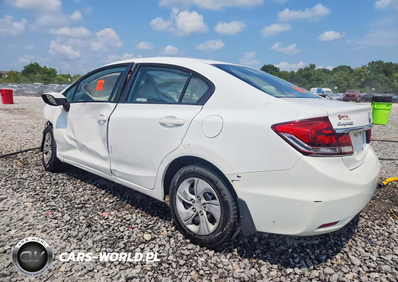 2013 Honda Civic Lx VIN:19XFB2F58DE049091 - 2