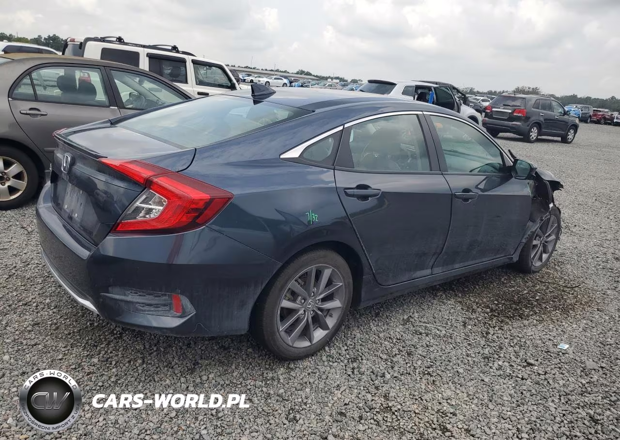 2021 Honda Civic Exl VIN:19XFC1F79ME001334 - 3
