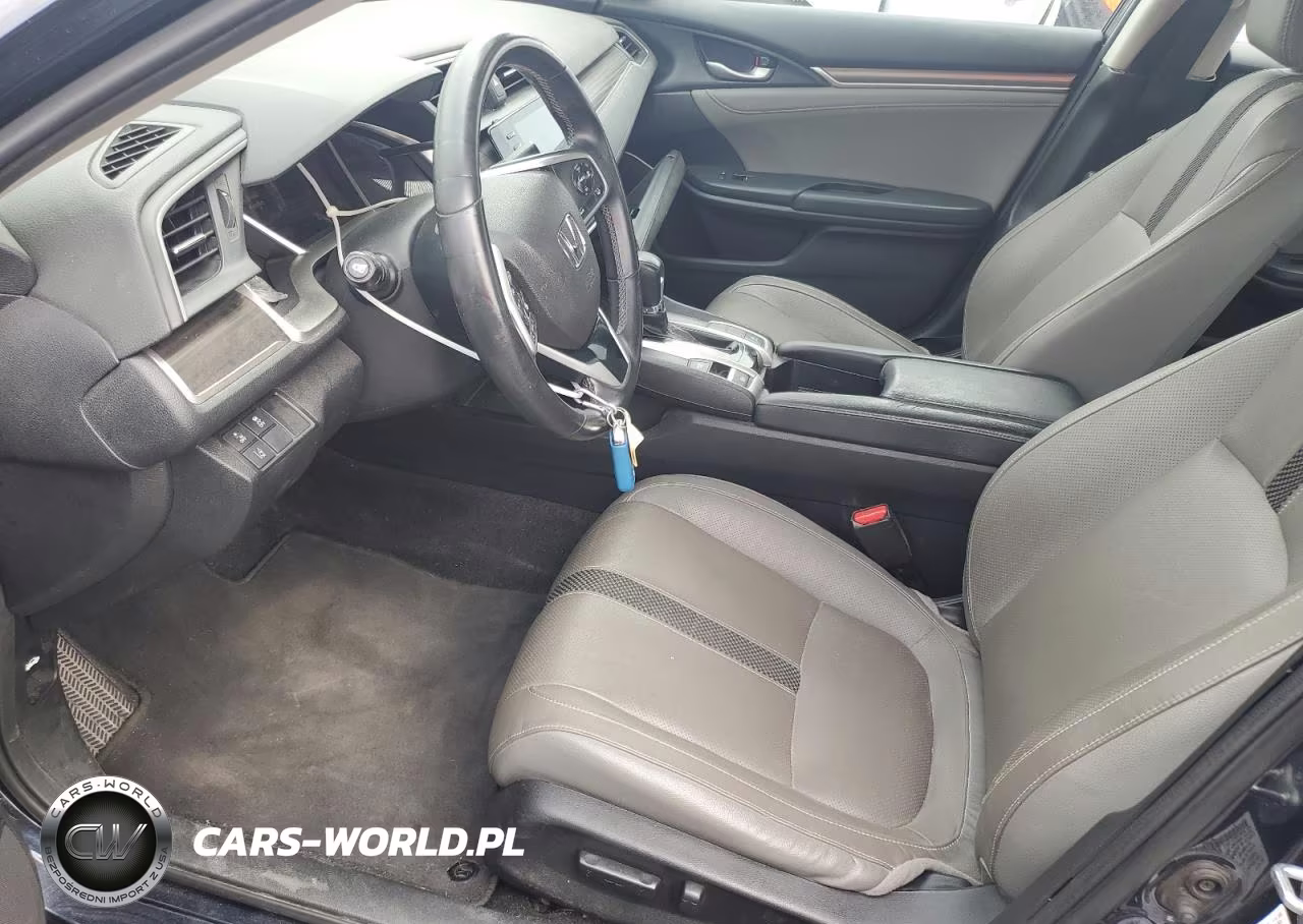 2021 Honda Civic Exl VIN:19XFC1F79ME001334 - 7