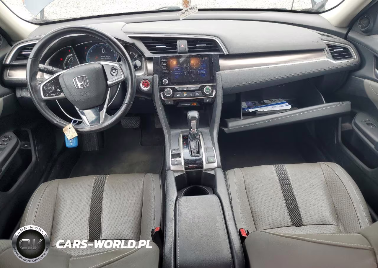 2021 Honda Civic Exl VIN:19XFC1F79ME001334 - 8