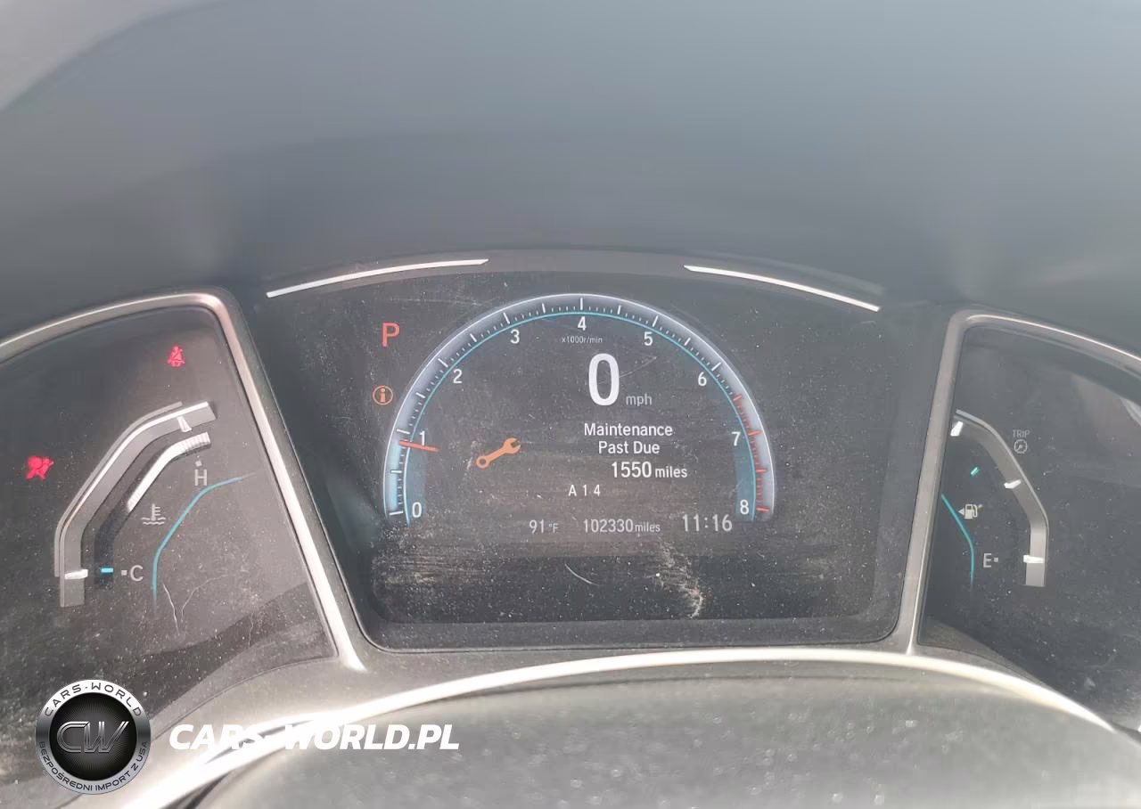 2021 Honda Civic Exl VIN:19XFC1F79ME001334 - 9