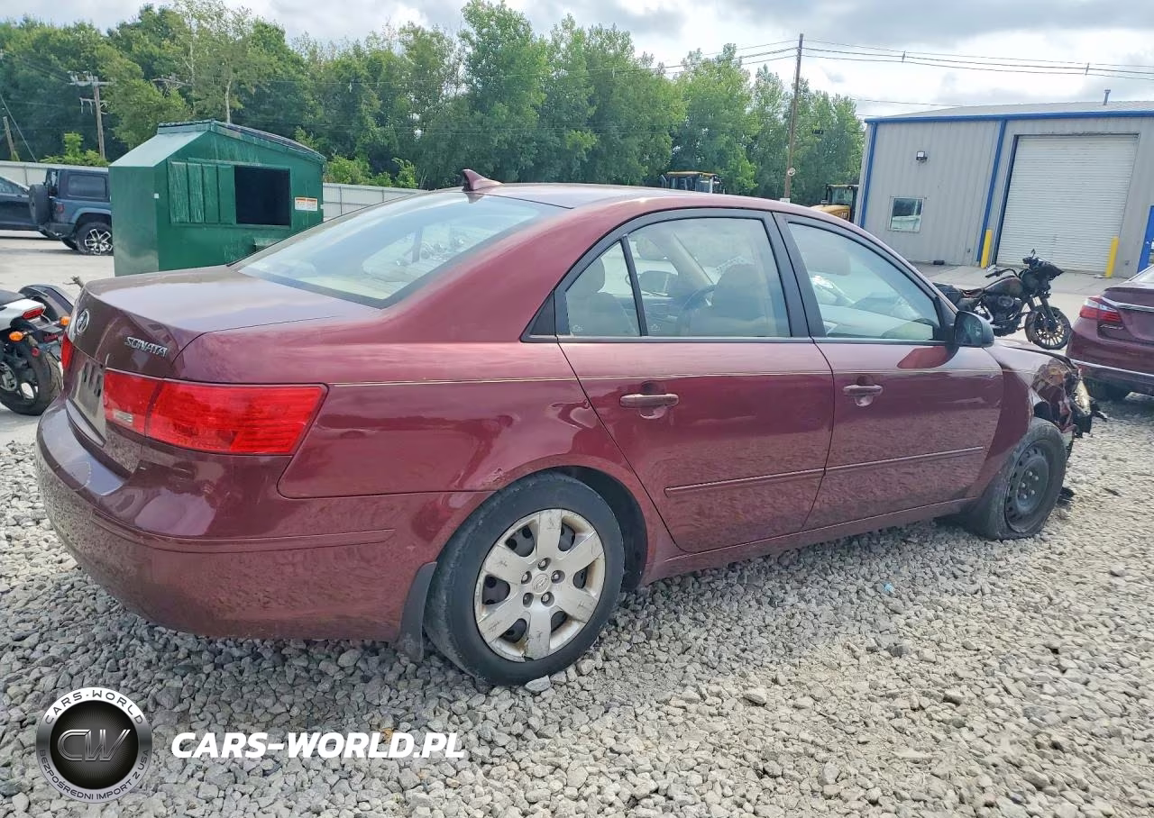 2009 Hyundai Sonata Gls VIN:5NPET46C59H504713 - 3