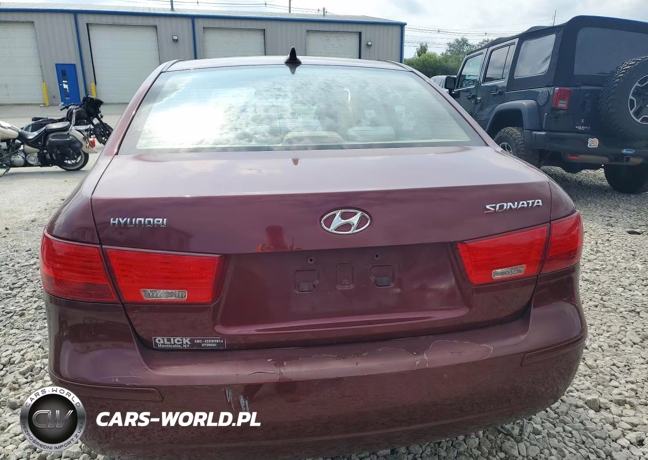 2009 Hyundai Sonata Gls VIN:5NPET46C59H504713 - 6