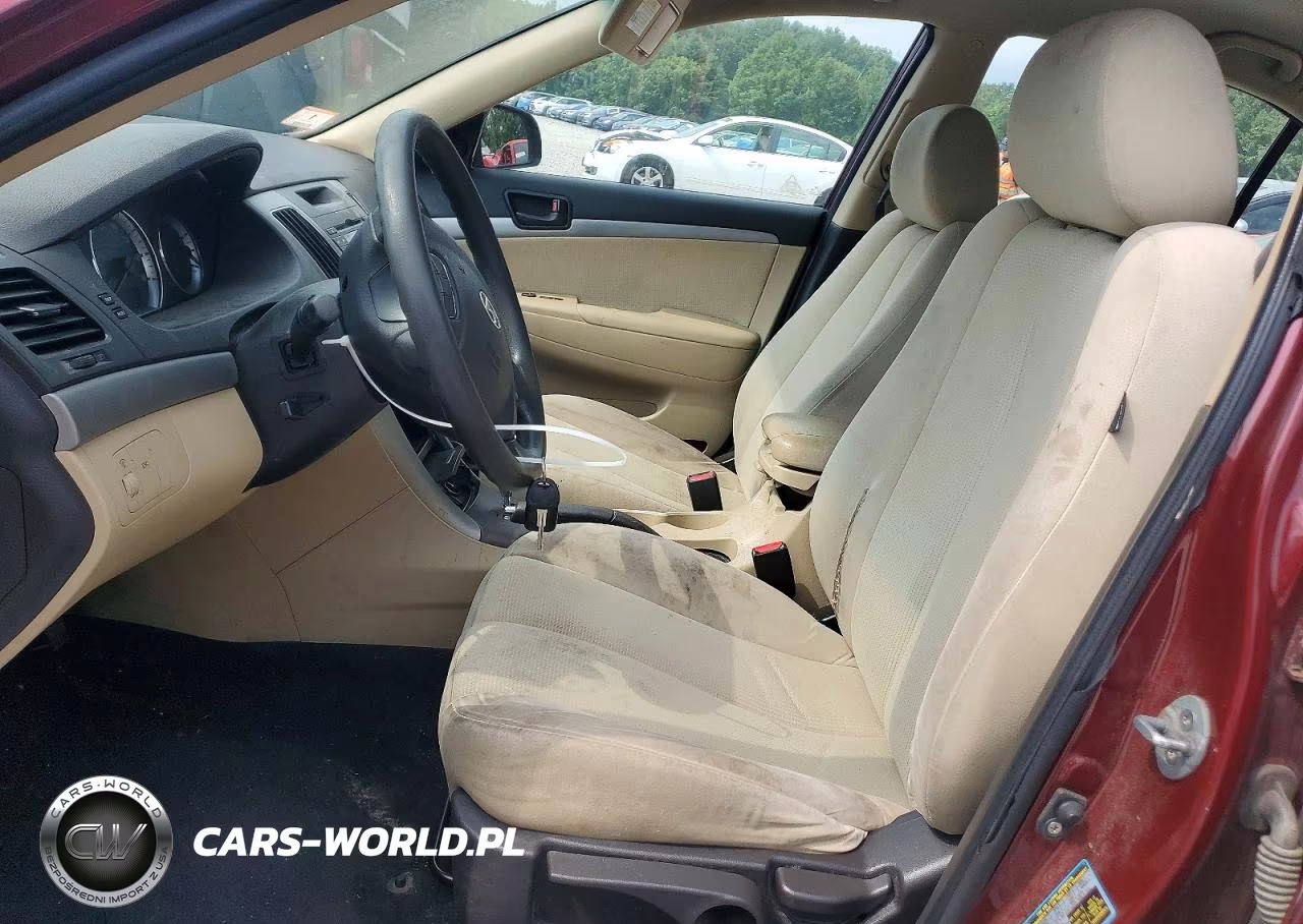 2009 Hyundai Sonata Gls VIN:5NPET46C59H504713 - 7