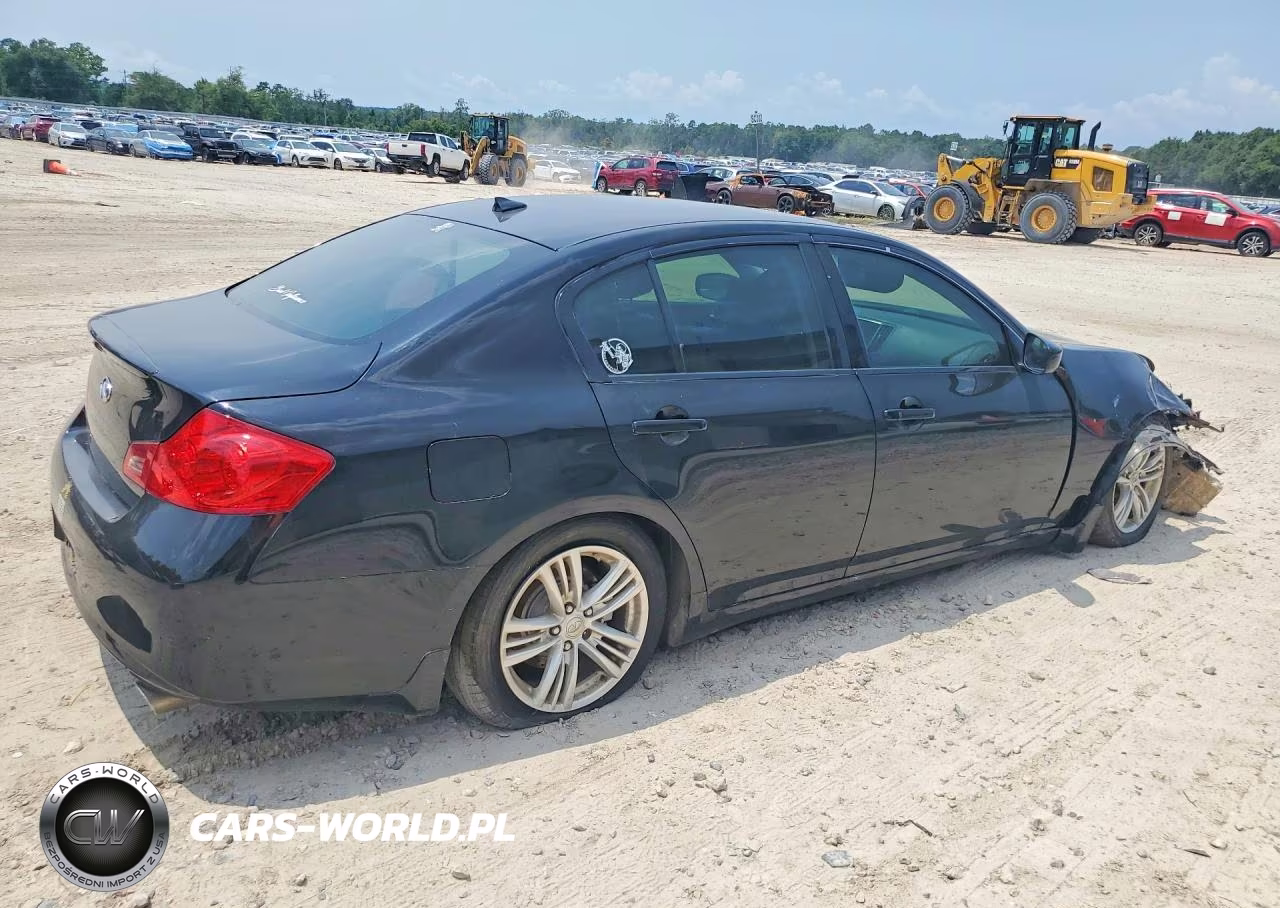 2012 Infiniti G25 Sedan X VIN:JN1DV6AR1CM730700 - 3