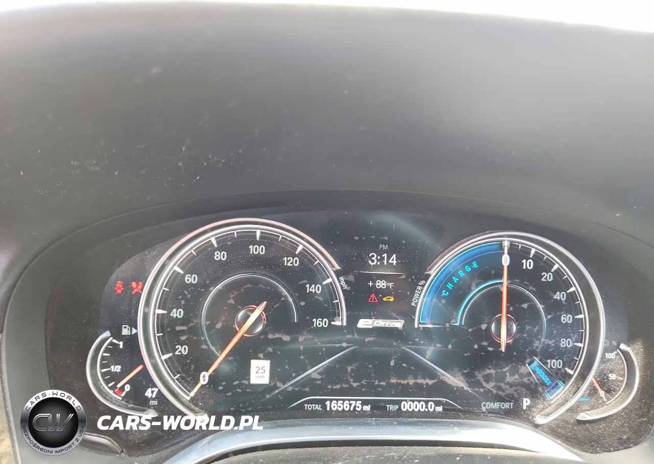 2017 BMW 740 Xe VIN:WBA7J2C38HG497859 - 9