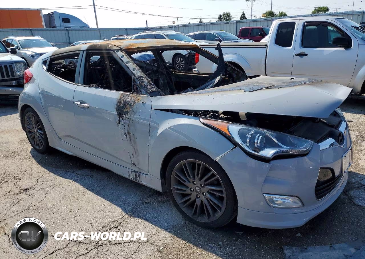 2013 Hyundai Veloster Re Mix VIN:KMHTC6ADXDU128247 - 4