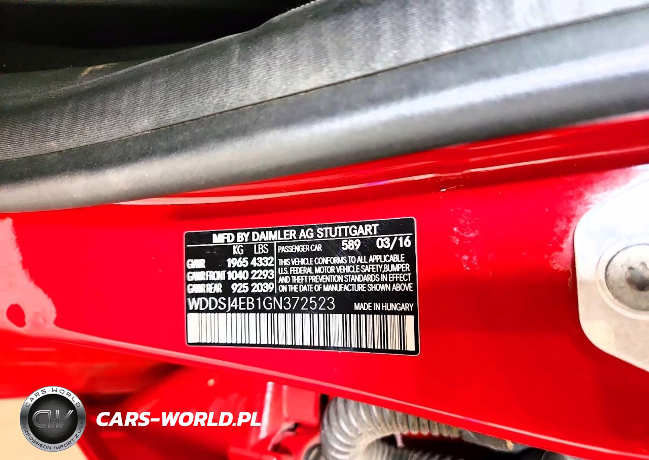 2016 Mercedes-Benz Cla 250 VIN:WDDSJ4EB1GN372523 - 12