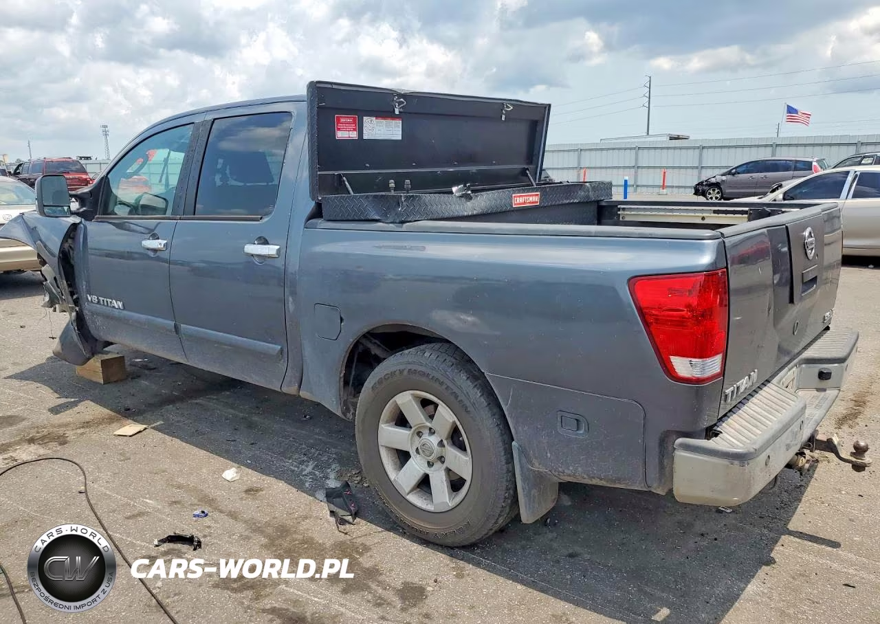 2007 Nissan Titan Xe VIN:1N6AA07A37N238743 - 2