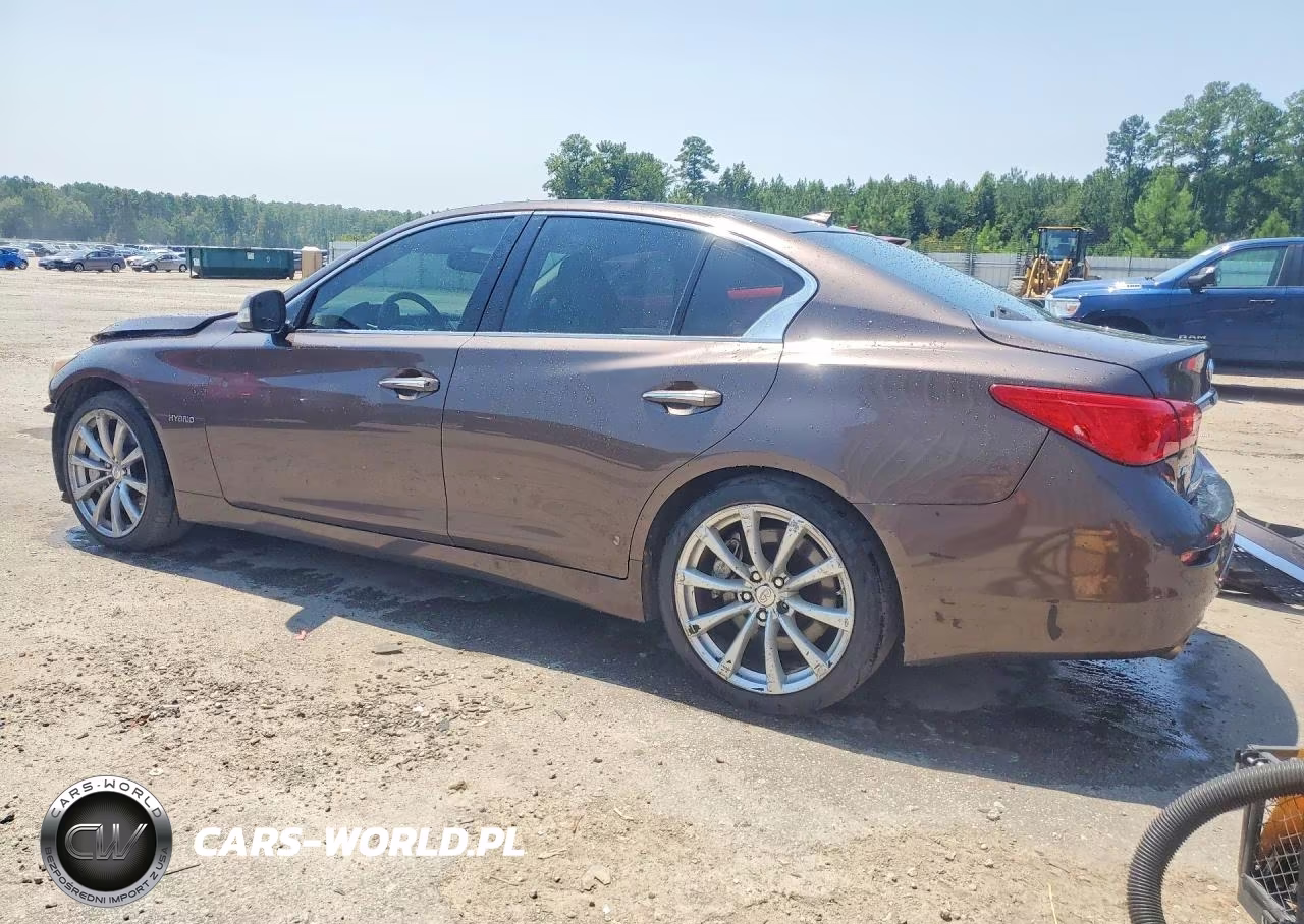 2014 Infiniti Q50 Hybrid Sport VIN:JN1AV7AR3EM700920 - 2