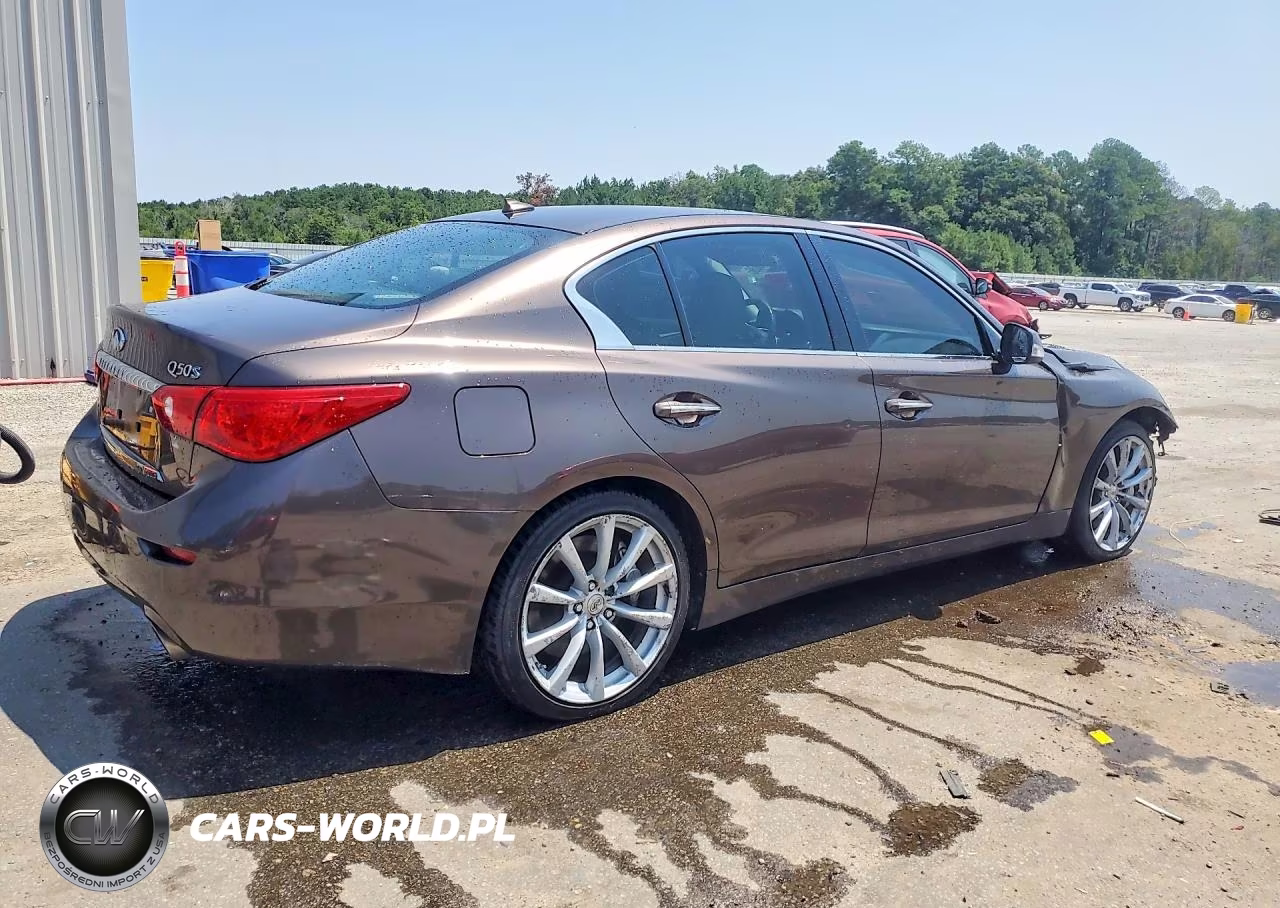 2014 Infiniti Q50 Hybrid Sport VIN:JN1AV7AR3EM700920 - 3