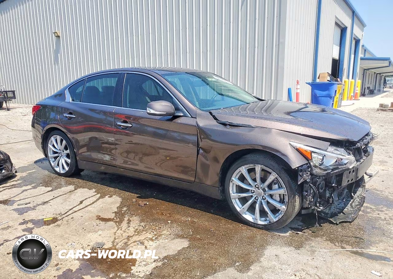 2014 Infiniti Q50 Hybrid Sport VIN:JN1AV7AR3EM700920 - 4