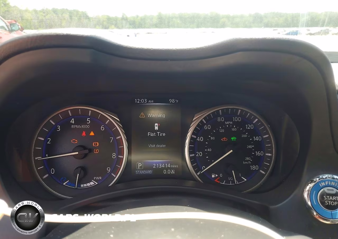 2014 Infiniti Q50 Hybrid Sport VIN:JN1AV7AR3EM700920 - 9