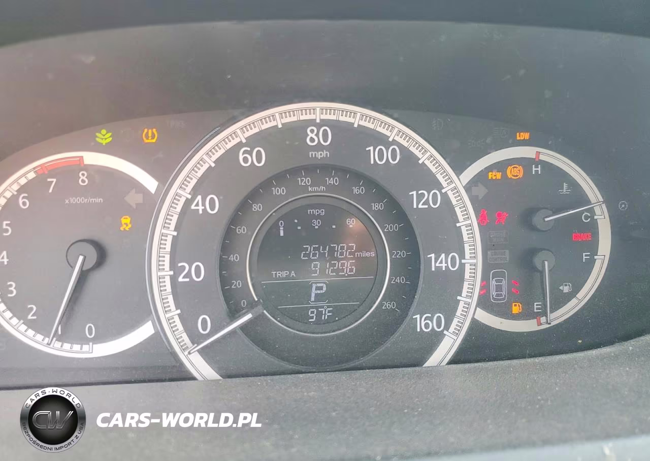 2013 Honda Accord Exl VIN:1HGCR2F85DA033556 - 9