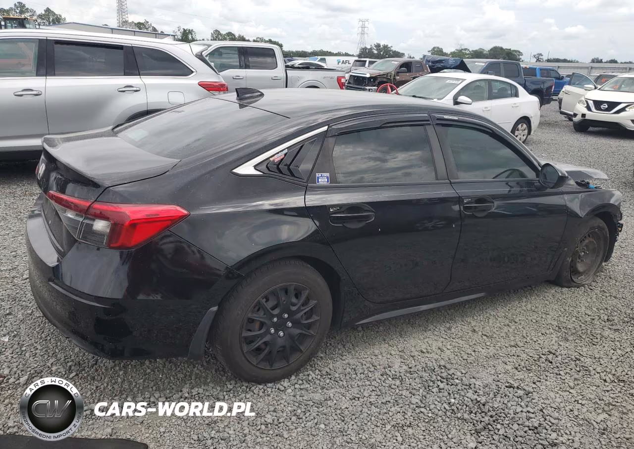 2022 Honda Civic Lx VIN:2HGFE2F20NH552019 - 3