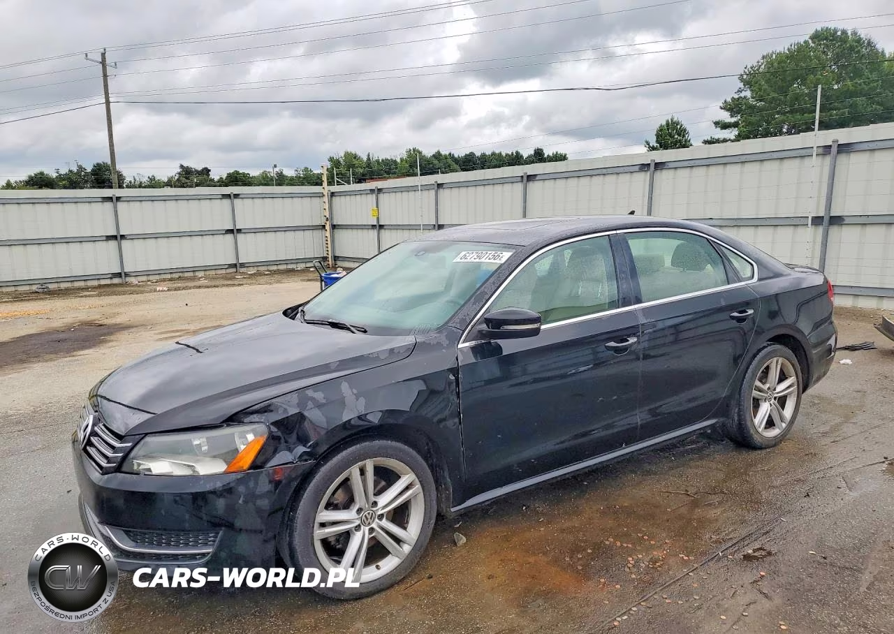 2014 Volkswagen Passat Se VIN:1VWBS7A35EC037276 - 1