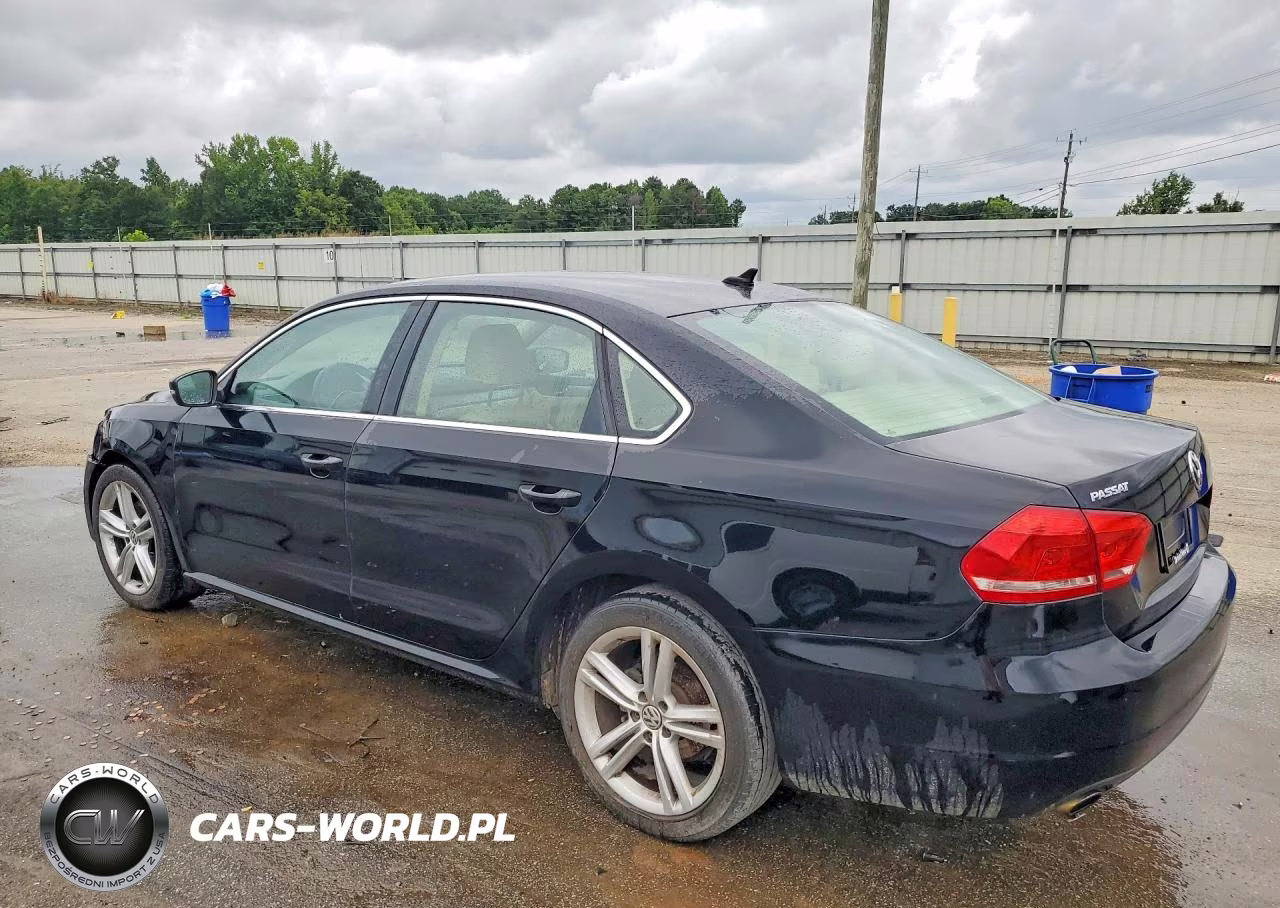 2014 Volkswagen Passat Se VIN:1VWBS7A35EC037276 - 2