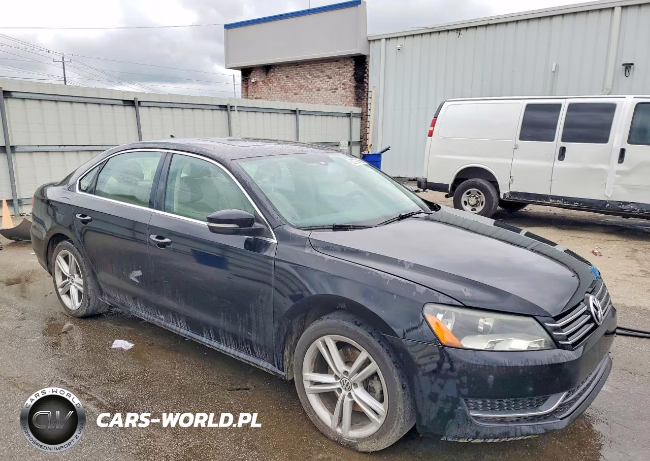 2014 Volkswagen Passat Se VIN:1VWBS7A35EC037276 - 4