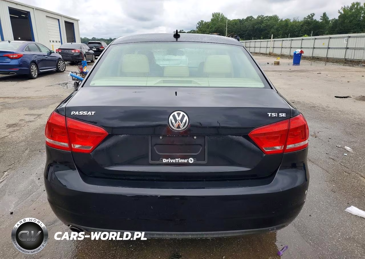 2014 Volkswagen Passat Se VIN:1VWBS7A35EC037276 - 6