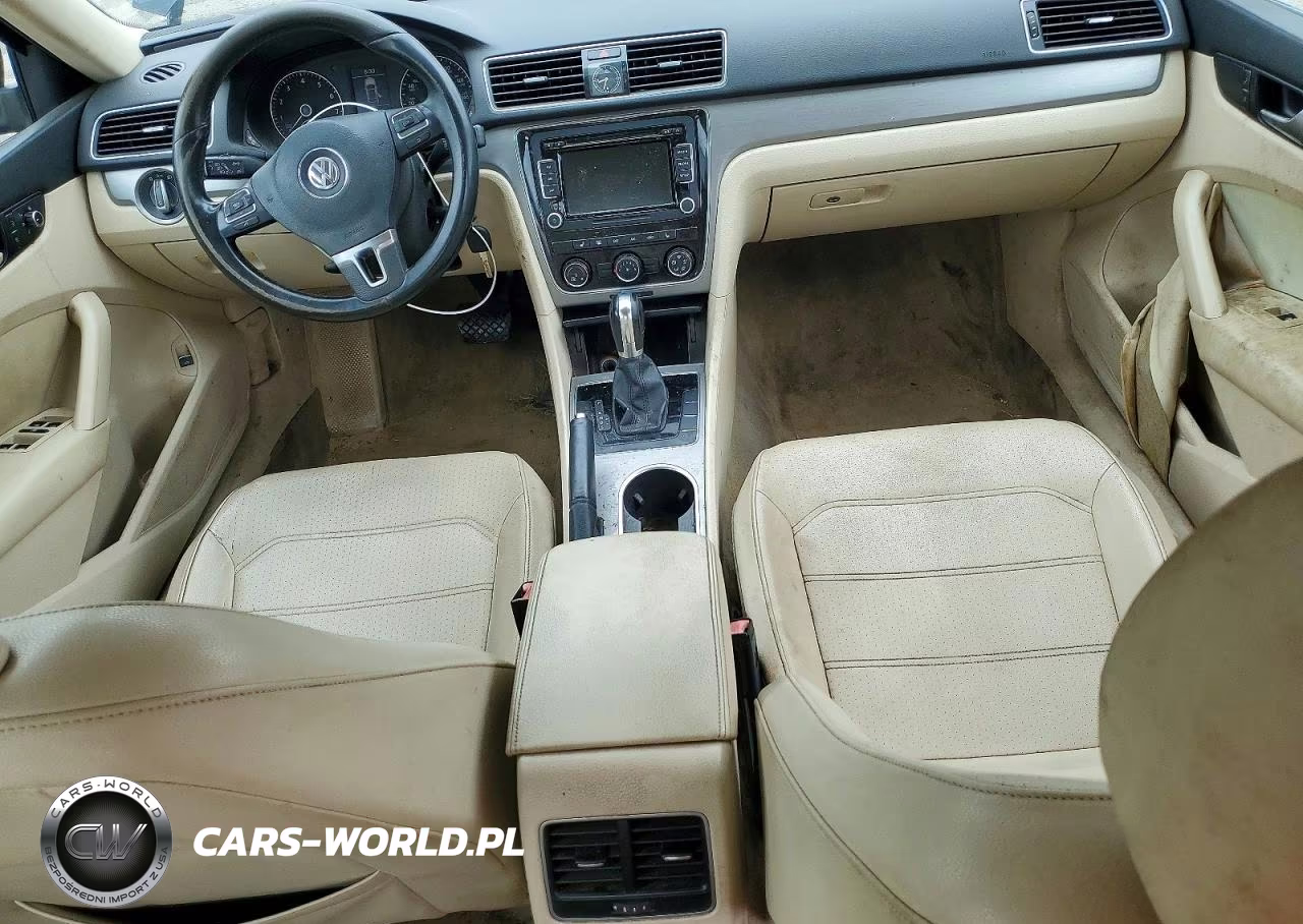 2014 Volkswagen Passat Se VIN:1VWBS7A35EC037276 - 8
