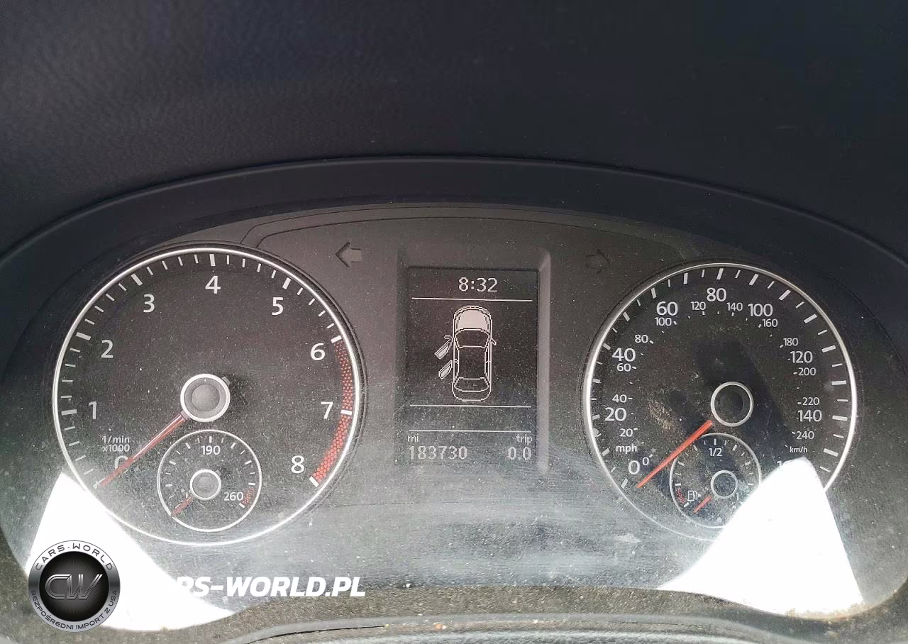 2014 Volkswagen Passat Se VIN:1VWBS7A35EC037276 - 9