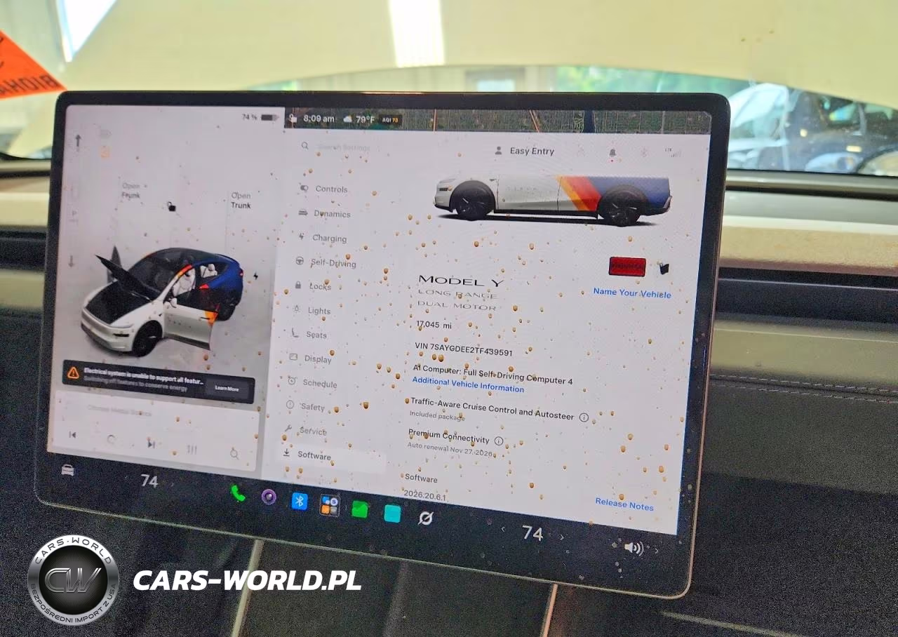 2026 Tesla Model Y VIN:7SAYGDEE2TF439591 - 9