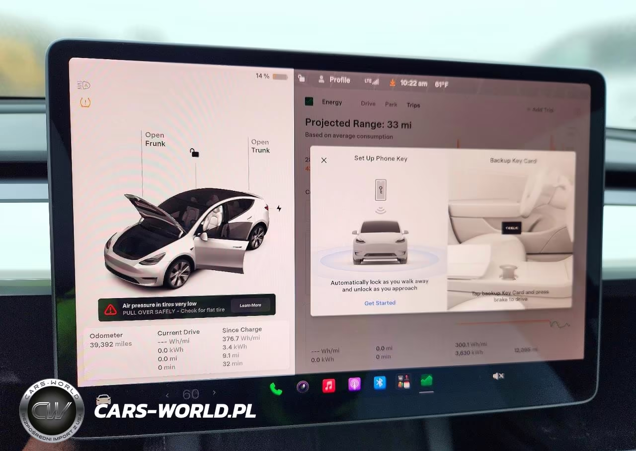2021 Tesla Model Y VIN:5YJYGDEE1MF243625 - 12